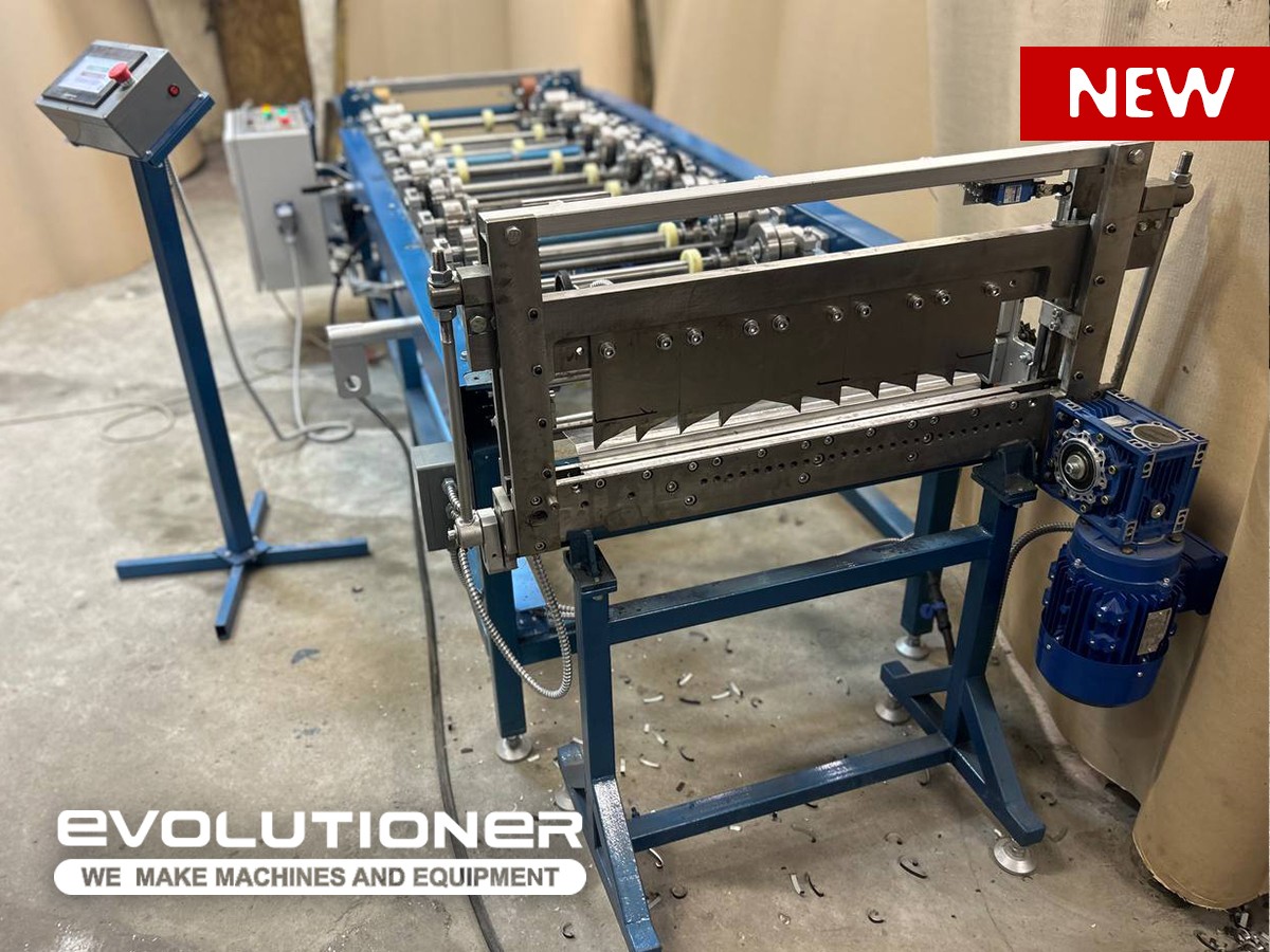 NEW! Metal roof snap lock machine SLP-1 auto with side punching option