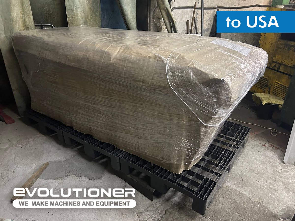 LLC “Evolutioner” company successfully exported snap lock roofing panel roll forming machine Sl-1 with rolls for ribbed panels and floor decoiler to our USA cusotmer