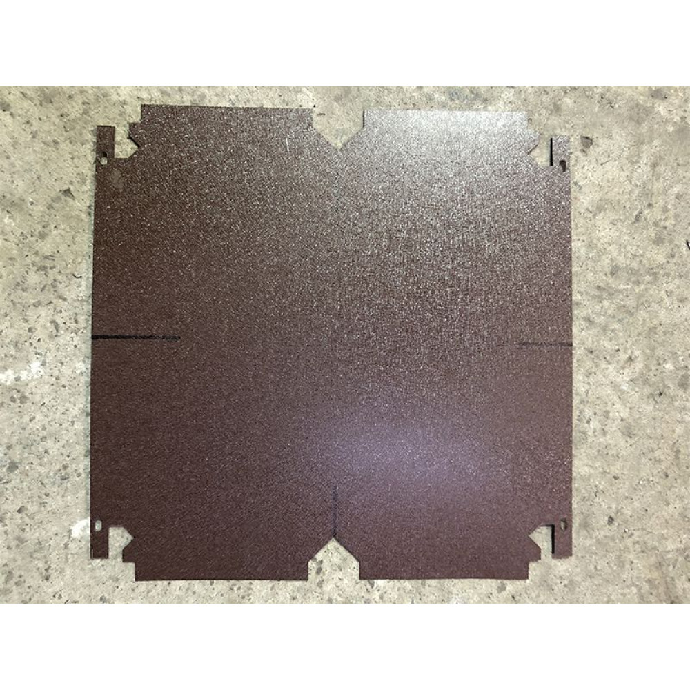 Punching press for facade corner cassettes
