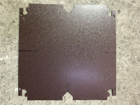 Punching press for facade corner cassettes
