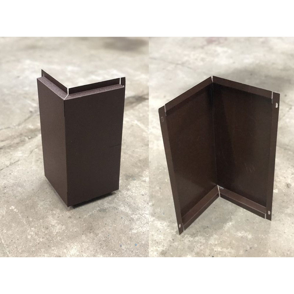 Punching press for facade corner cassettes