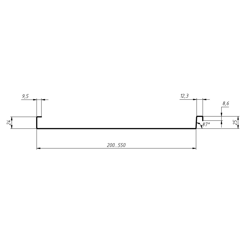Standing seam roofing machine F3