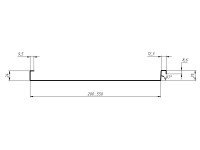 Standing seam roofing machine F3