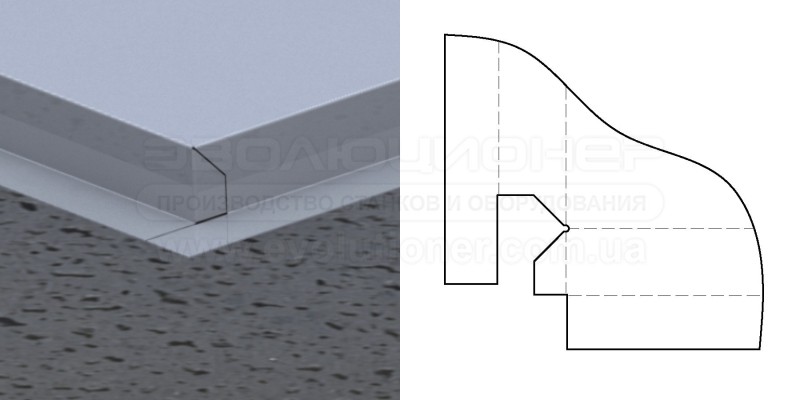 Notching machine NM-2 for façade cassettes