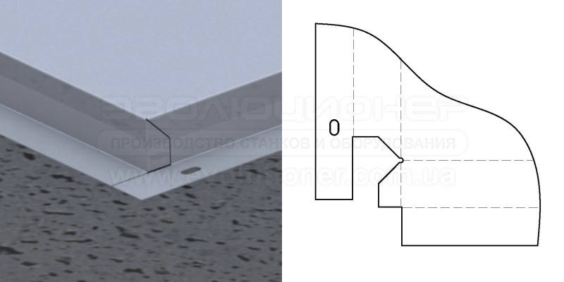 Notching machine NM-3 for façade cassettes